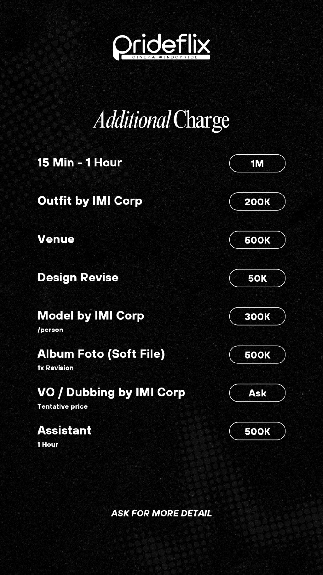 Price List 